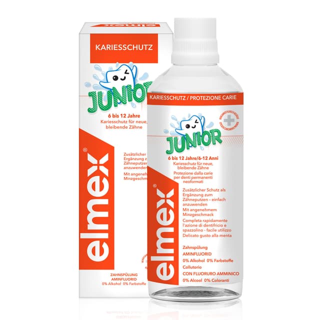 Elmex Junior Mundspülung – 400 ml