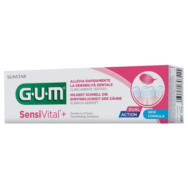GUM SENSIVITAL+ Zahncreme – 75 ml
