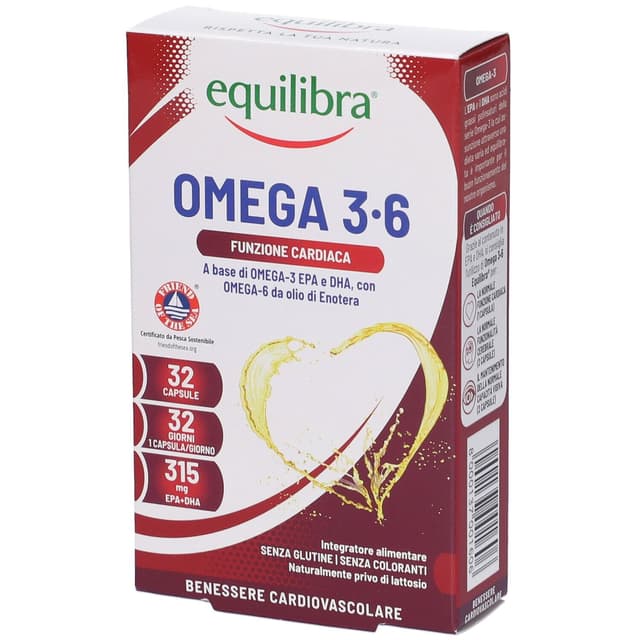 Equilibra Omega 3-6 – 32 Dragees