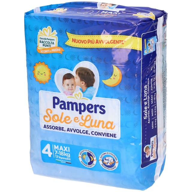 Pampers Sole Luna Maxi – 17 Windeln