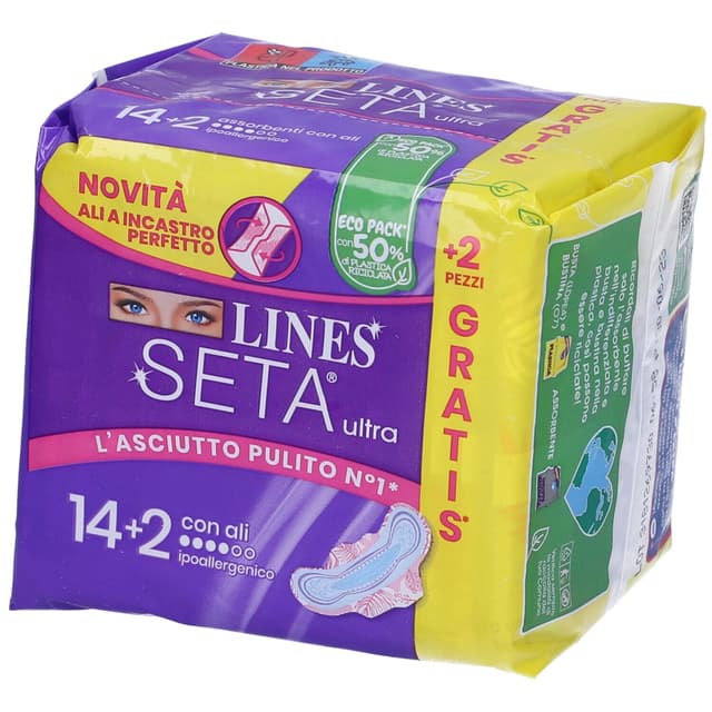 Lines Seta Ultra Slip – 16 Stück