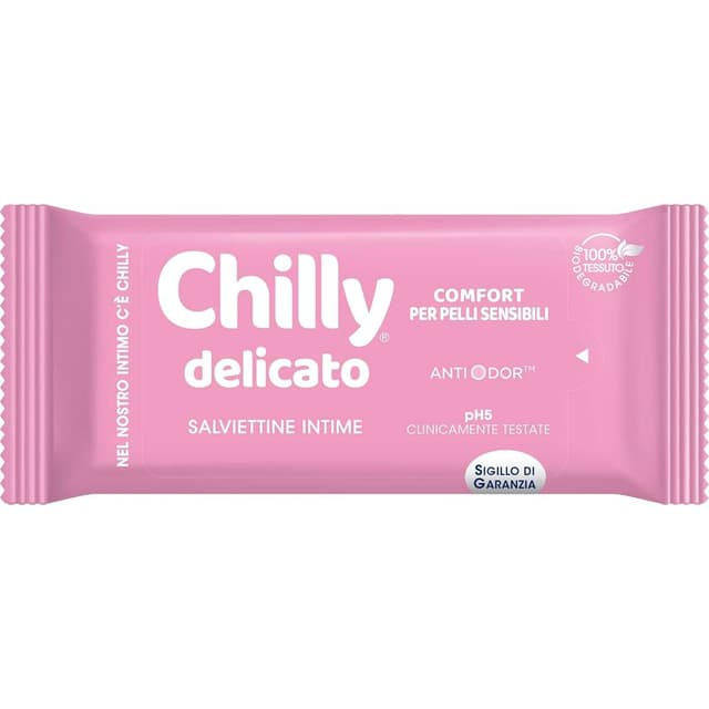 Chilly Salviette Intimo Delicato – 12 Tücher Intimpflege
