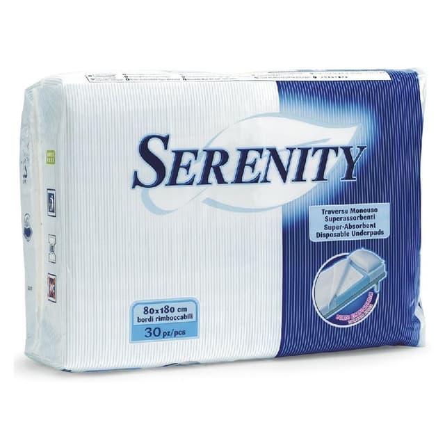Serenity Traversen – 80x180 cm, 30er-Pack Inkontinenzunterlagen