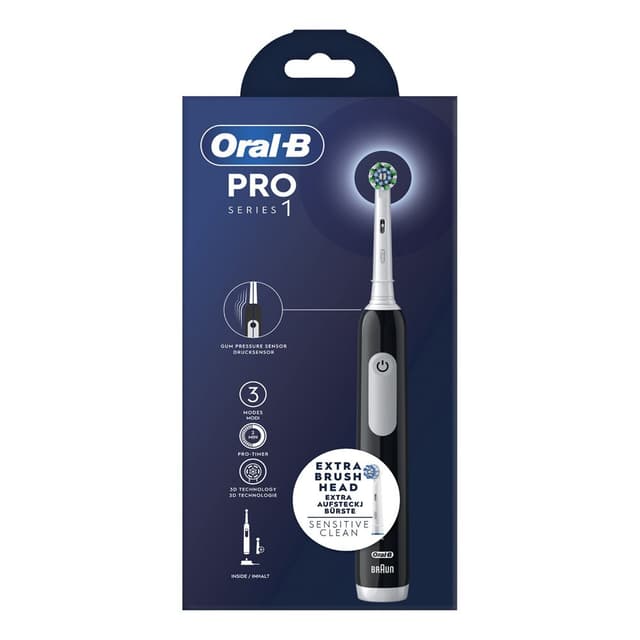 Oral-B PRO 1 Zahnbürste mit Ersatzkopf – 2er Set