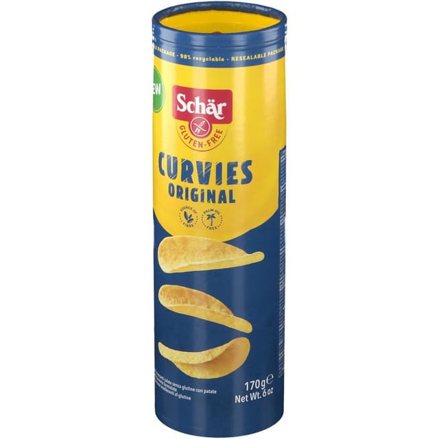 Schär Curvies – 170 g Knabbergebäck
