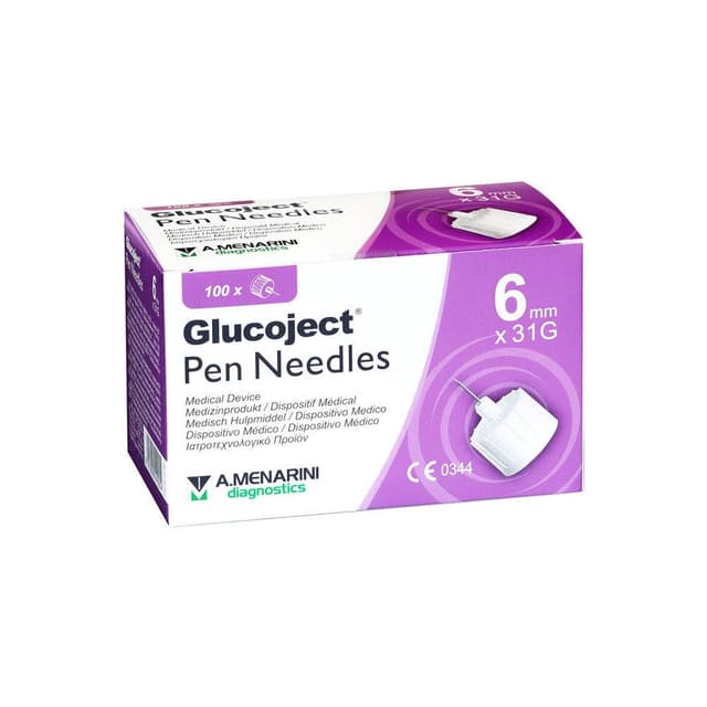 Glucoject Pen Needles 6mm G31 – Nadeln
