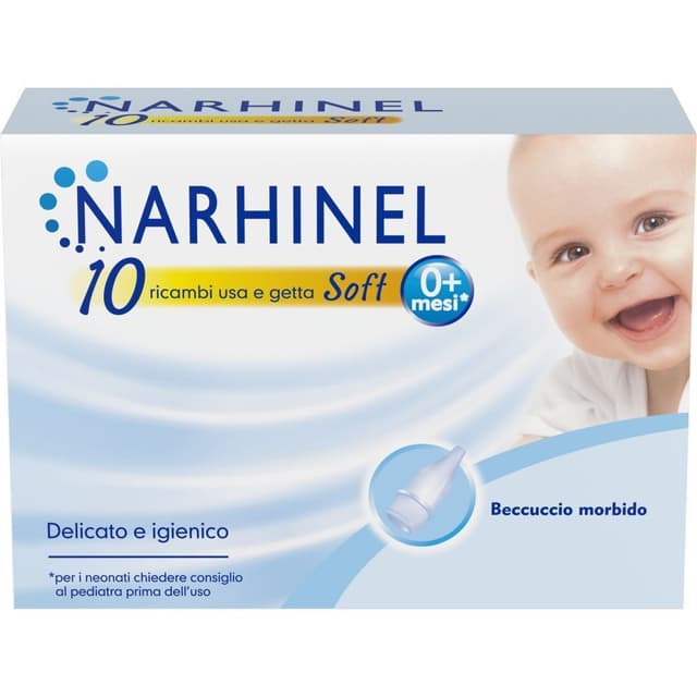 Narhinel Ersatzaufsätze Soft – 10 Stück