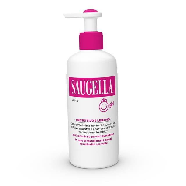 Saugella Girl pH Neu – 200 ml Waschgel