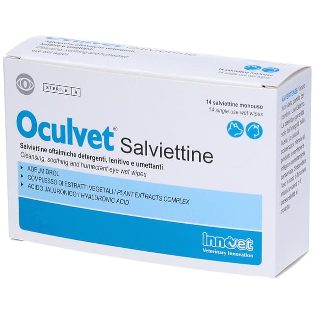 Oculvet Salviette – 14 Stück Feuchttücher