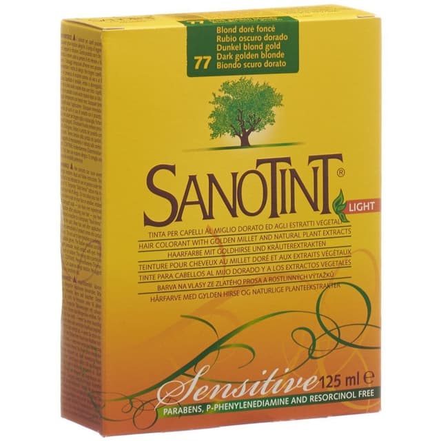 Sanotint Light Bio – Haarfarbe Tint Dunkelblond 77