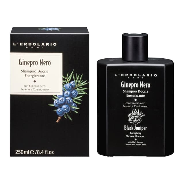 Erbolario Ginepro Nero Shampoo & Duschgel – 250 ml