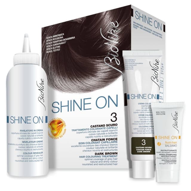 Shine On Haarfarbe Kastanienbraun Dunkel – Farbcreme