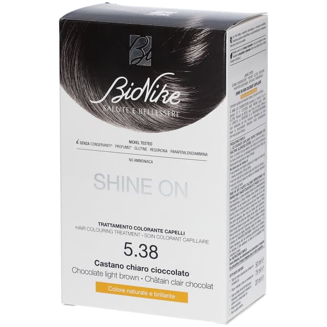 Shine On Haarfarbe Bernstein-Kastanienbraun 5.38