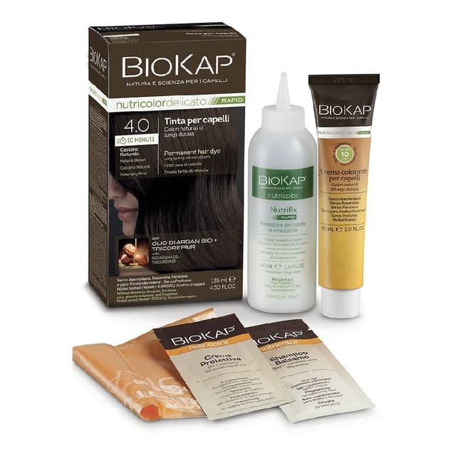 Biokap Nutric Haarfarbe 4.00 Kastanie