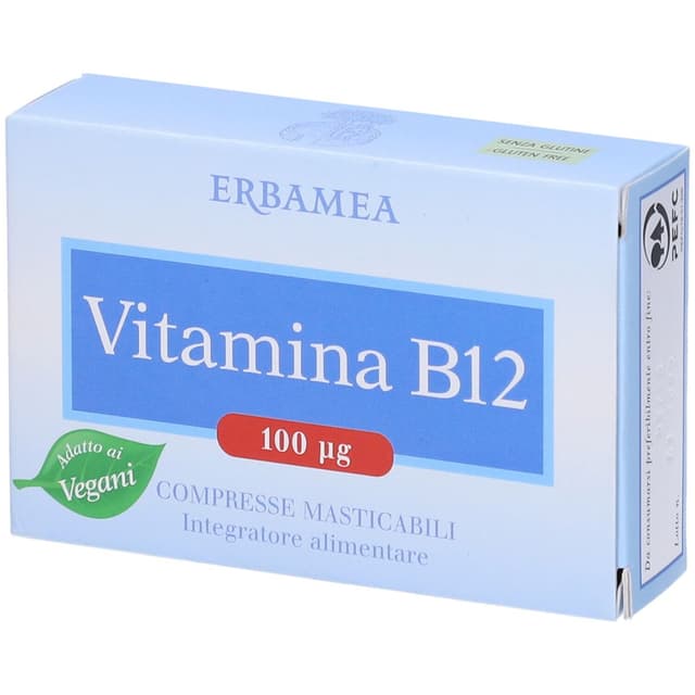 Vitamin B12 100 µg – 90 Tabletten | Erbamea