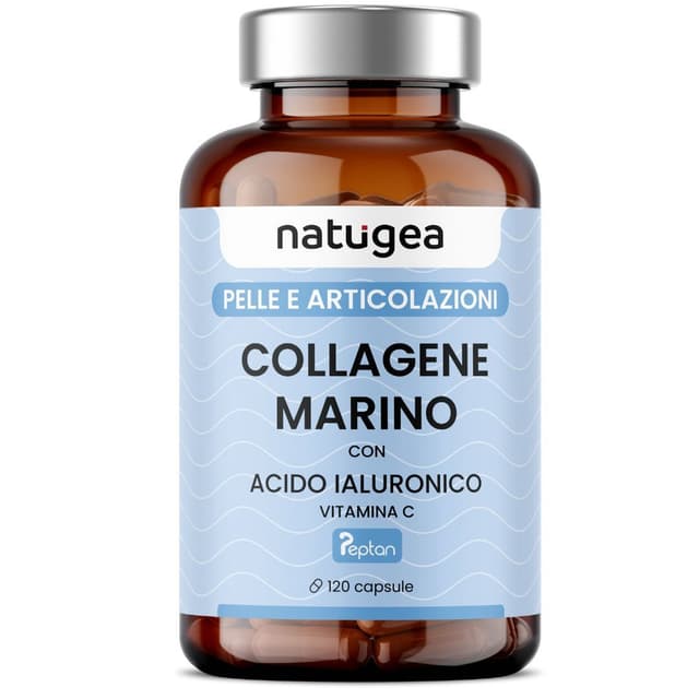 Natugea Marines Kollagen – 120 Kapseln Nahrungsergänzungsmittel