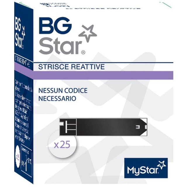 BGStar MyStarExtra Teststreifen – 25 Stk.