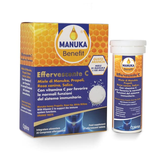 Manuka Benefit Efferv C – 20 Tabletten