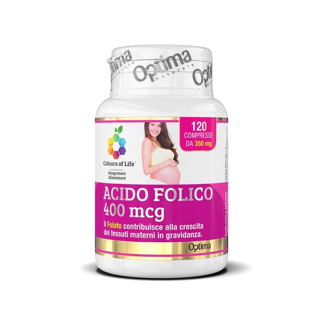 Folsäure 400 mcg Optim – 120 Tabletten