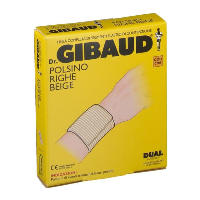 Polsino Beige mit Klettverschluss – 6 cm