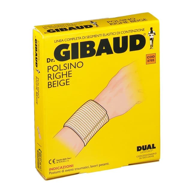 Polsino Beige mit Klettverschluss – 6 cm (Größe 1)