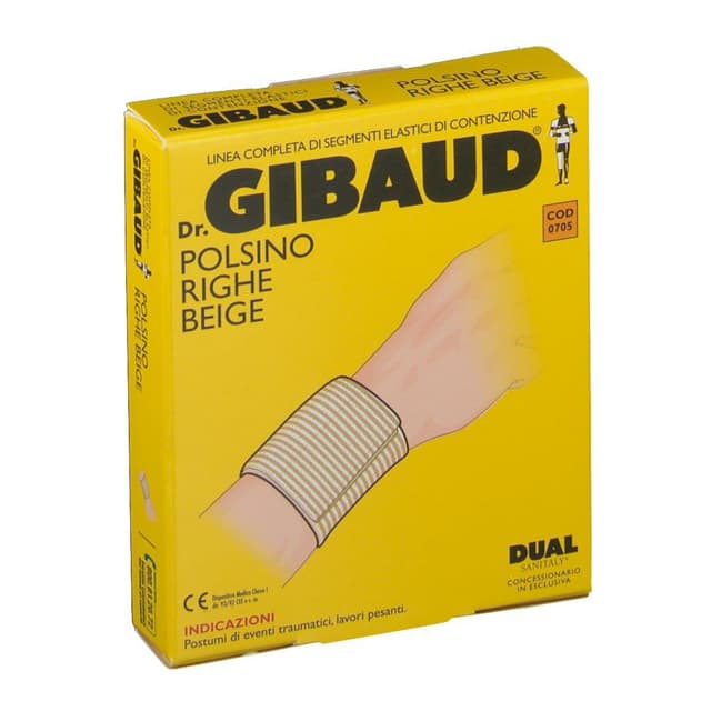 Handgelenkbandage beige mit Klettverschluss – 6 cm, 2 Stück