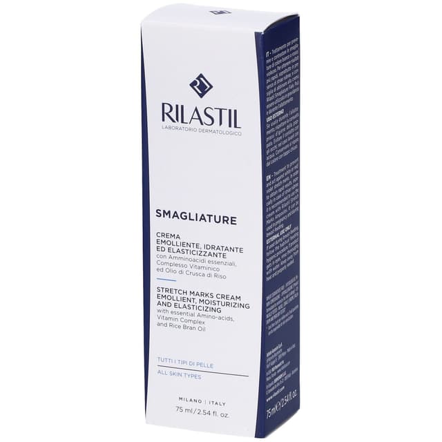 Rilastil Smagliature Creme 75 ml – Körpercreme gegen Dehnungsstreifen