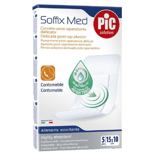 Soffix Med Wundverband 10x15 cm – 5 Stück