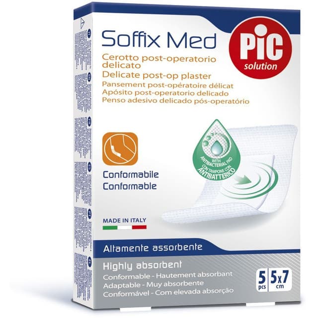 Soffix Med Wundauflagen – 5×7 cm, 5 Packungen
