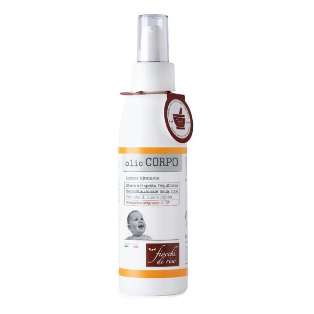 Fiocchi di Riso Körperöl für Babys – 140 ml