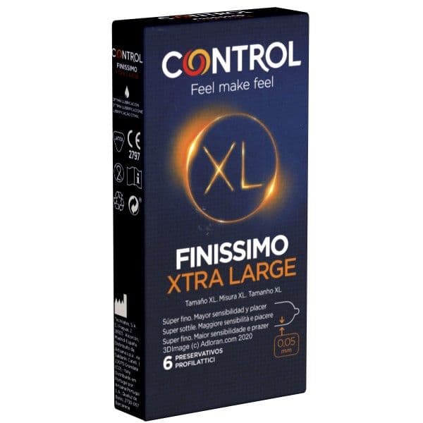 Control Finissimo Original XL – 6er Pack