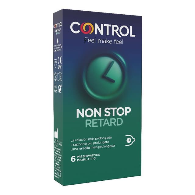 CONTROL NEW Non Stop Retardant – 6 Stück
