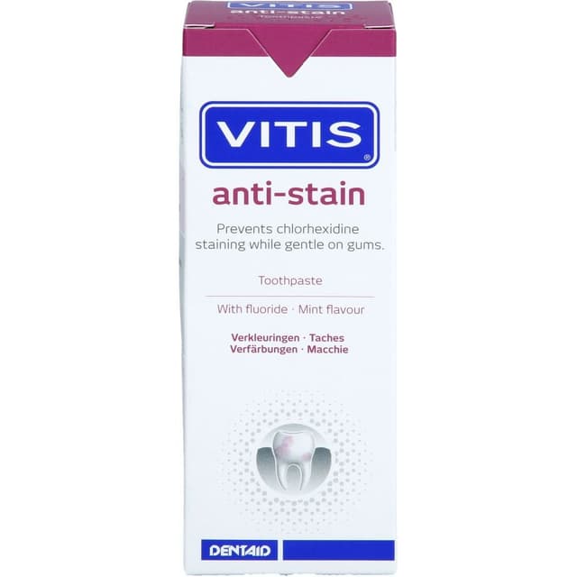 Vitis Antistain – Zahnpasta 50ml gegen Verfärbungen
