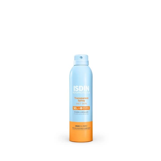 Transparent Spray Wet Skin LSF 50 – Sonnenspray für nasse Haut