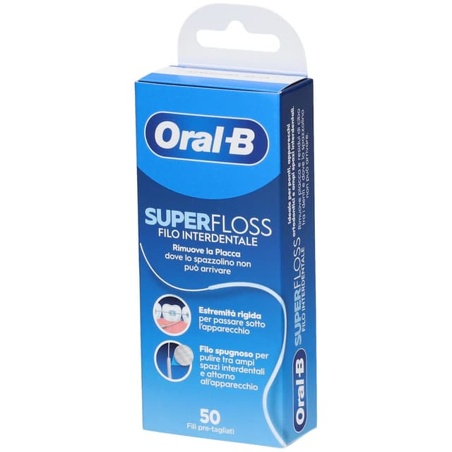 Oral-B SuperFloss – Zahnseide zum Durchfädeln