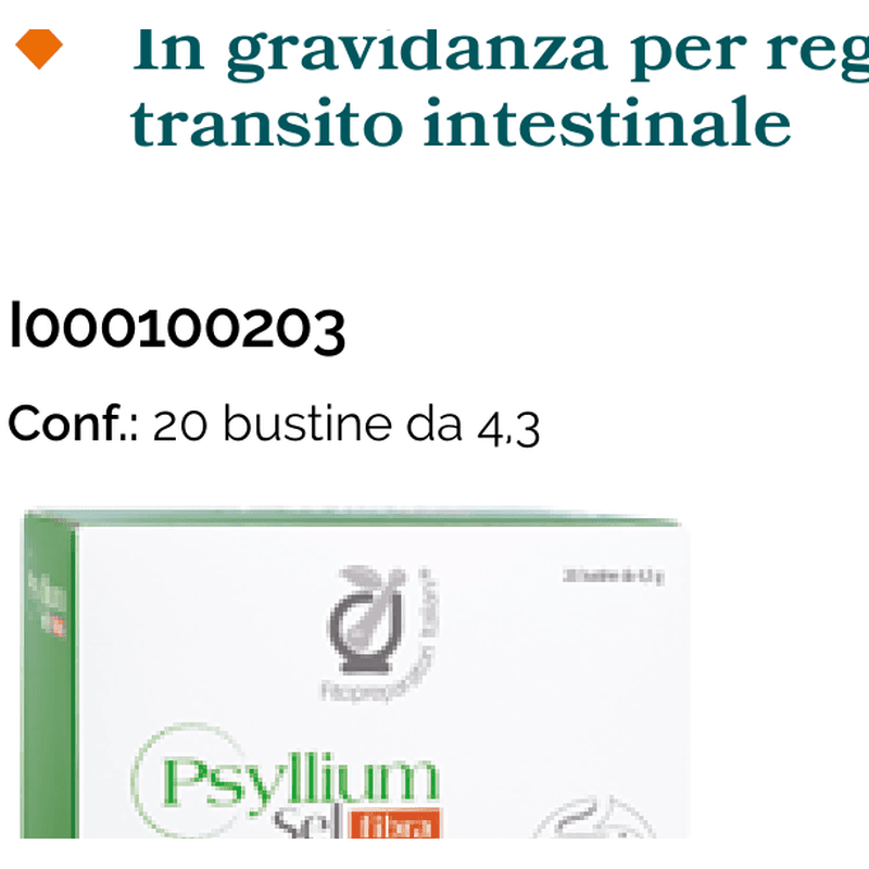 Psyllium Sel – 20 Beutel